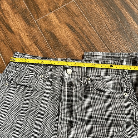 American Eagle plaid stretch Mom Jean size 6 - Picture 10 of 11